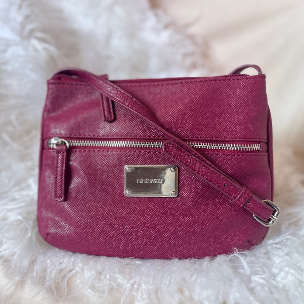 Nine West Women's Hot Pink Crossbody Bag